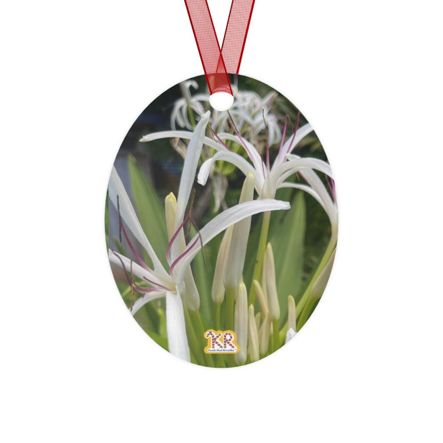 Life Burst Oval Charm