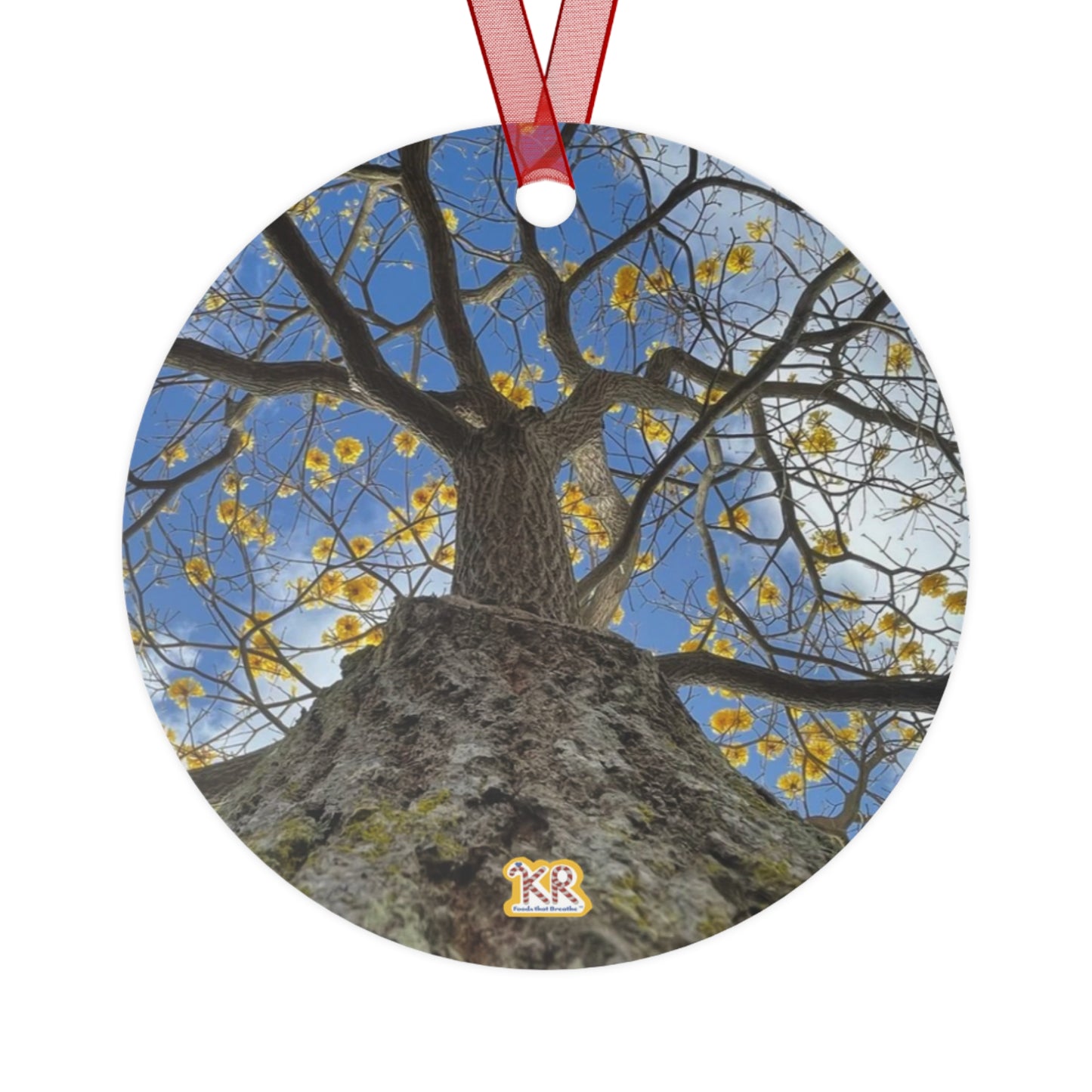 Tree Strength Round Charm