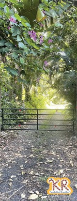 205 Gate to the Garden (size: 2″x5″ portrait)