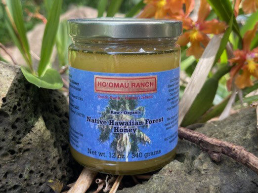 HO’OMAU RANCH Certified Organic Native Hawaiian Forest Honey
